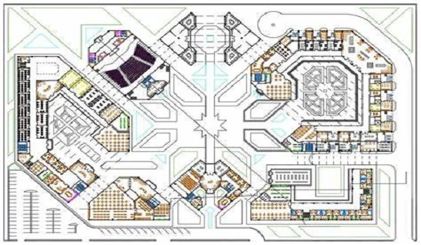 The master plan of the clubhouse